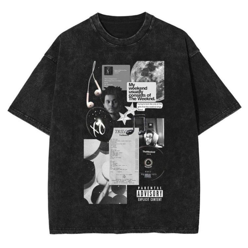 The Weeknd Graphic Tee Music Fan Gift Casual  Artist TShirt